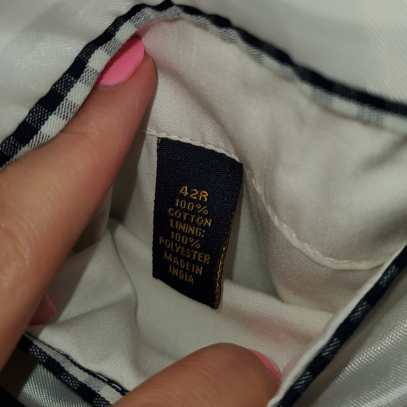 SOLD - Club Room Blazer Suit Jacket - Picture 4 of 8